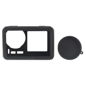 

PULUZ High Quality Soft Material Silicone Protective Case With Lens Cover For Dji Osmo Action Bare Machine