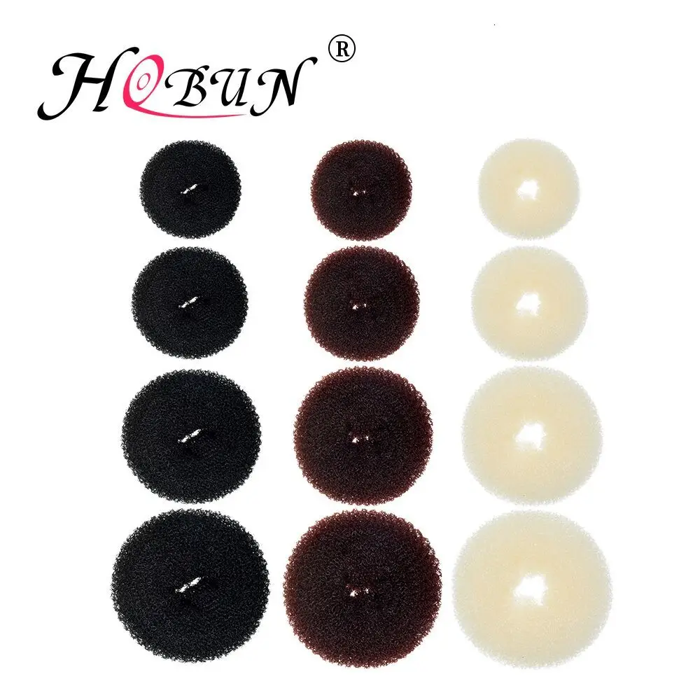 HOBUN big hair donut bun maker accessoire cheveux chignon donuts haar hairstyling french tools for hair braid accessories 0119