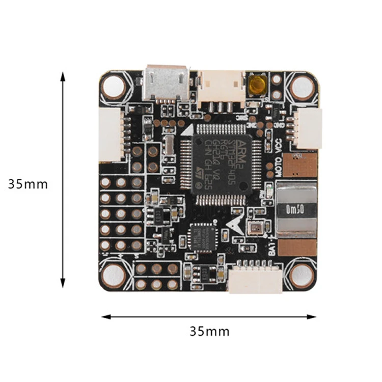 Betaflight OMNIBUS F4 Pro (V2) Полетный контроллер встроенный OSD / BEC для FPV гоночного дрона DIY