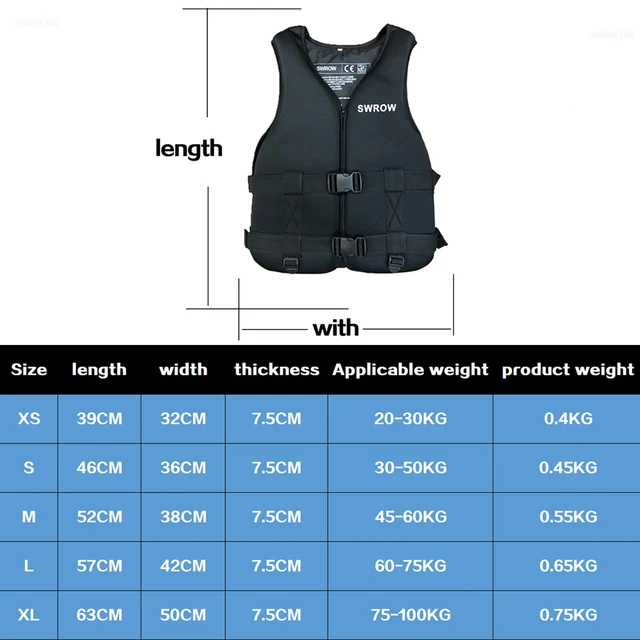 Neoprene Water Sports Life Jacket 2