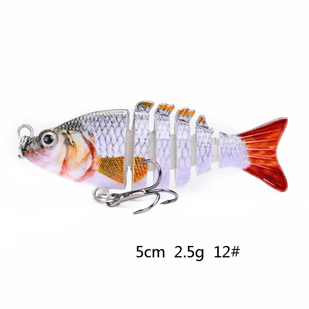 5-4 Olta мульти Соединенные тонущие рыболовные приманки воблеры Swimbait Щука приманка жесткие приманки для ловли карпа снасти бас форель Pesca Isca - Цвет: 5-4