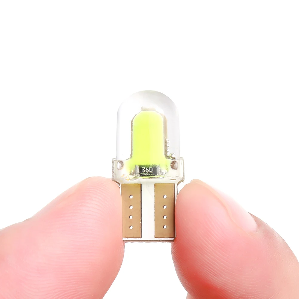 Автомобильные светодиодные лампы T10 LED W5W 194 168 COB 8SMD для парковки габаритные огни с