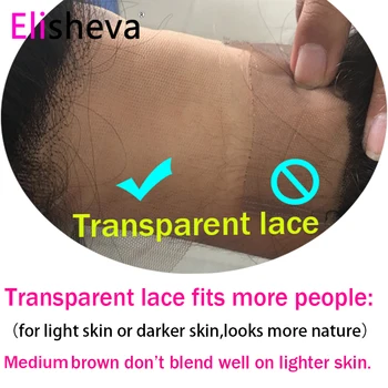 Straight Wig Transparent Lace Front Human Hair Wigs 13x4 Brazilian 150Density Remy Long Natural PrePlucked Glueless Bleach Knots 3