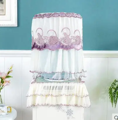 Lace universal water dispenser cover Korean barreled bucket cover dust-proof decorative
