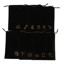 1 Pcs Mini Fluwelen Pentagram Tarot Card Opbergtas Speelgoed Sieraden Thuis Trekkoord Pakket Bordspel Tarot Opbergtas