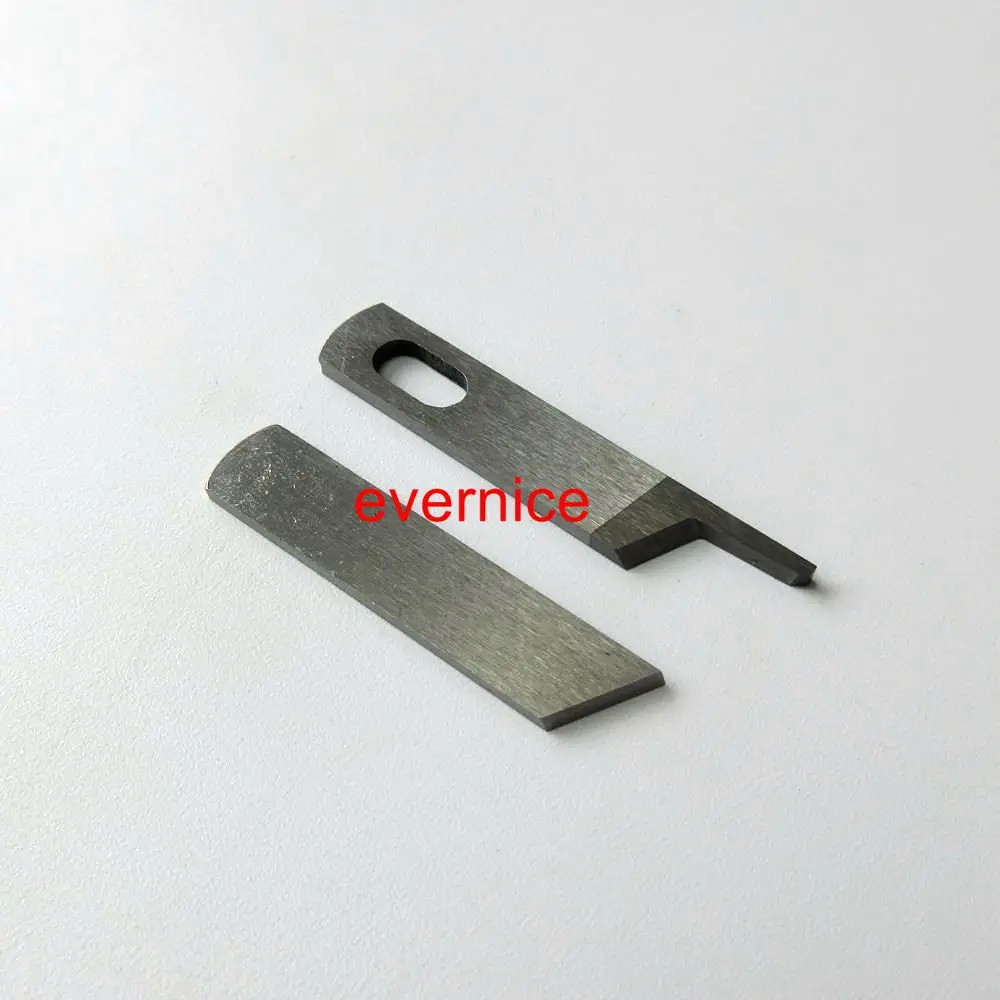 KUNPENG - Cuchillo Superior Para Bernina Y Bernette 003,004 JUKI SERGER MO-623 MO-634 SERGER #50143403 (2 Unidades