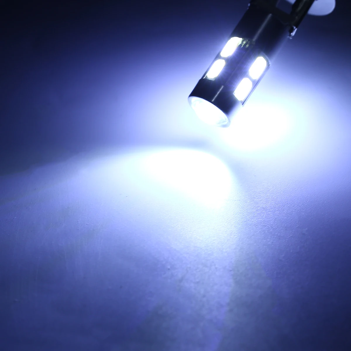 Mayitr 4pcs 12V H3 5630 10SMD LED Car Fog Lamp Super White Auto Driving Brake Light Signal Lamp Bulb for Car Light Source