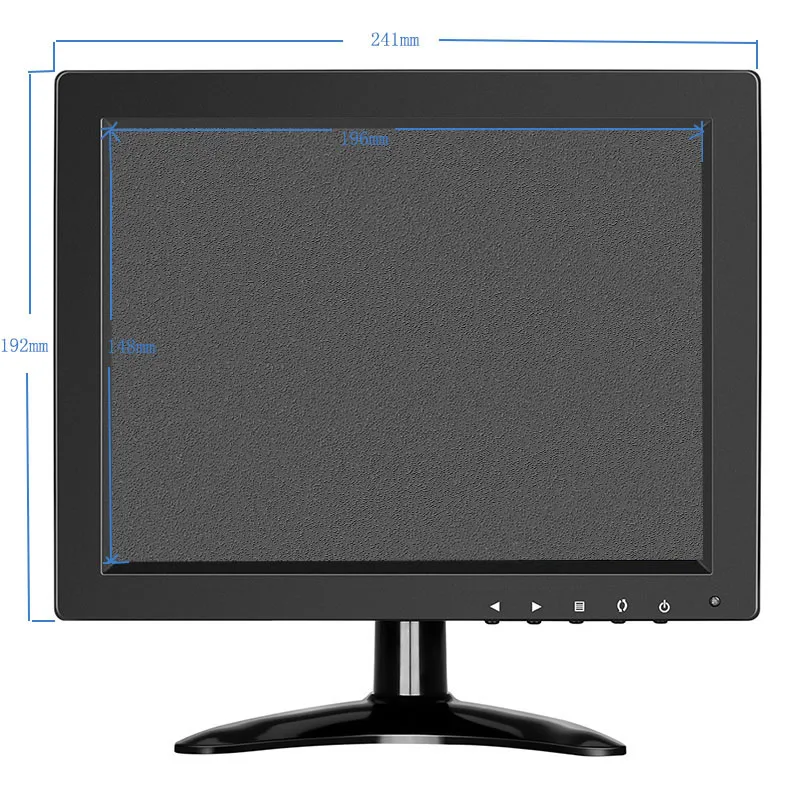 ZHIXIANDA 10 дюймовый IPS 1024*768 с BNC HDMI AV VGA USB вход автомобиля CCTV DVR микроскоп монитор