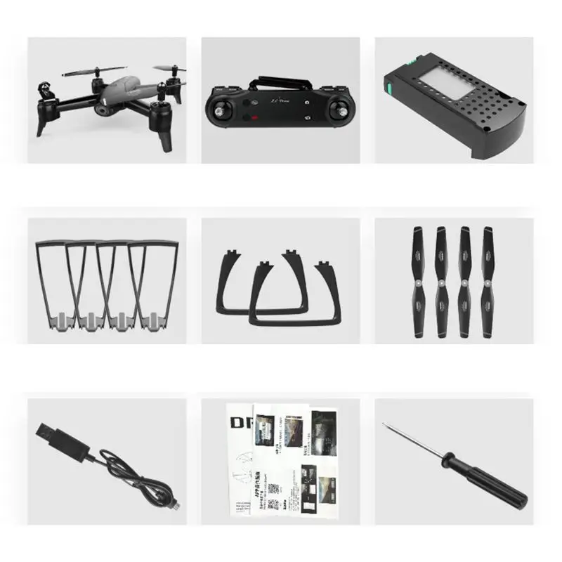 

SG106 RC Drone Optical Flow 1080P 720P Dual Camera Real Time Aerial Video RC Quadcopter Aircraft Positioning RTF Kid Toys