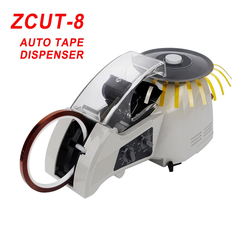 

ZCUT-8 Disc Tape Automatic Cutting Machine Automatic Tape Machine Rotary Packing Tape Dispenser
