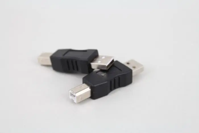 Высокоскоростной usb-порт 2,0 A в B Мужской адаптер для Canon Brother samsung HP EPSON кабель для принтера