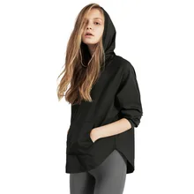 Front Zipper hooded Women's Yoga Shirts Long Sleeve Yoga Top Sportswear Quick Dry Tracksuit Women Running Jacket