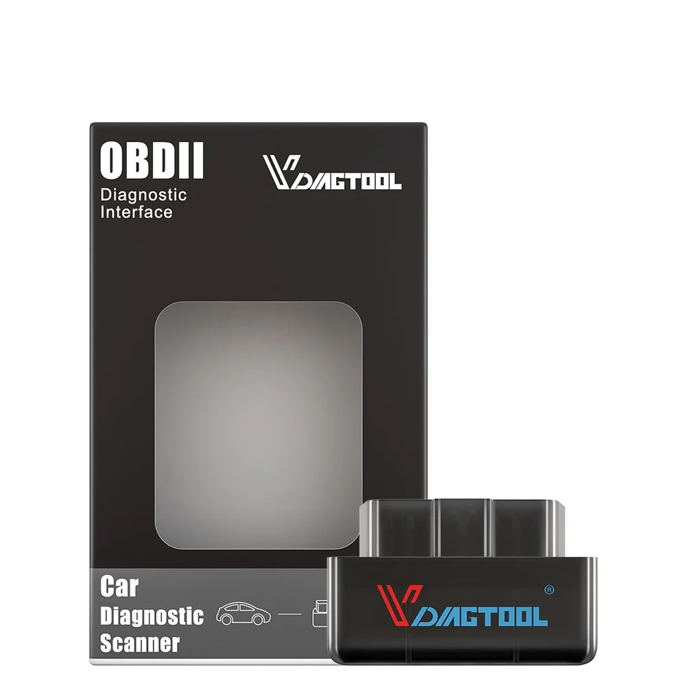 VDIAGTOOL ELM 327 OBD2 автомобильный диагностический сканер инструмент ELM327 V1.5 Bluetooth/Wifi