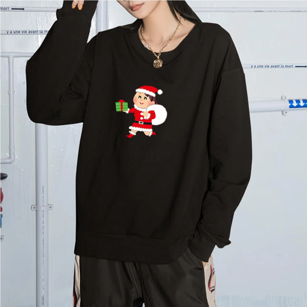

Plus Size Women Sweatshirt Christmas Girl Graphic Sweatshirt Women Vintage Hoodies Women Thin Cute Sweatshirts for Teen Girls