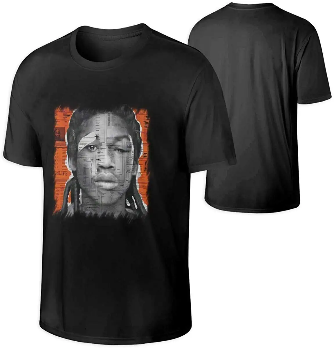 Mekoe Meek Mill DC4 Мужская футболка с круглым вырезом и коротким рукавом