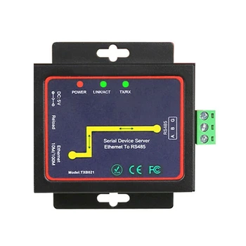 

Rs485 To Tcp/Ip Converter Ethernet Server Module Communication Converter(Eu Plug)