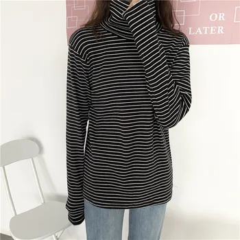 

Summer t-Shirts autumn Women Casual Loose Gray color long Sleeve pink Top Femme Black