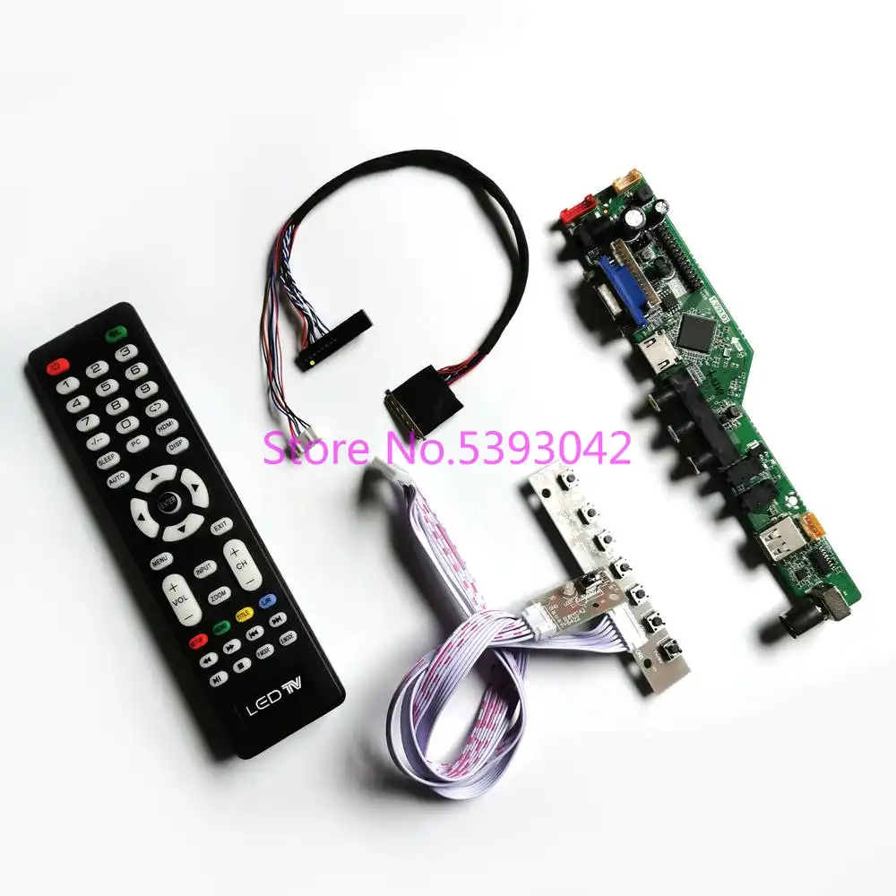 DVI TL Audio LCD Driver Controller Kit per LP156WH3 VGA tlsa 1366X768 SA HDMI