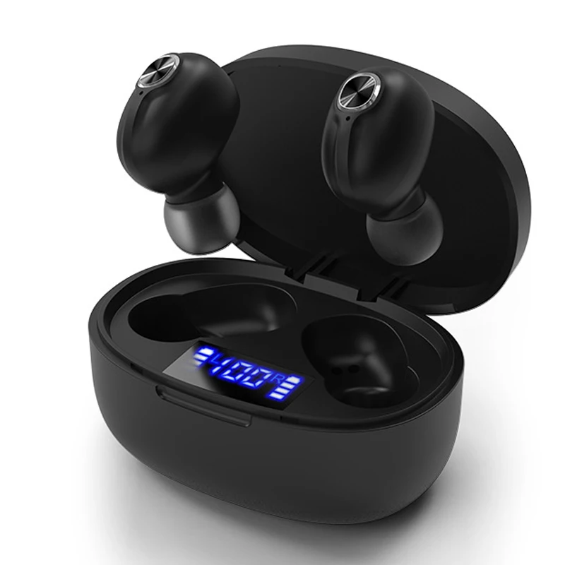 

TWS Wireless Bluetooth Earphones LED Digital Display Waterproof Sport Wireless Mini Headphone with Microphone Headset For Xiaomi