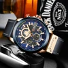 CURREN Fashion Male Watches Strap Sport Chronograph Wristwatch Creative Design Multifunctional Quartz Clock relogio masculino 5