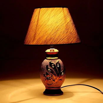 

Table lamp "Golden Flower" in bronze, rhinestones