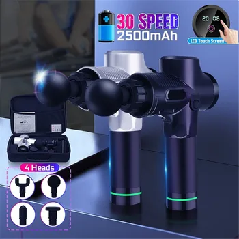

Muscle Massage Gun Deep Tissue Massager Therapy Gun Exercising Muscle Pain Relief Body Shaping Recovery Muscle