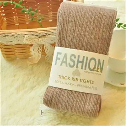 K068 Light khaki YRRETY, зимние теплые колготки, колготки с высокой эластичной талией, кашемировые Плотные чулки, женские колготки ярких цветов, фиолетовые, черные колготки - Цвет: K068 Light khaki