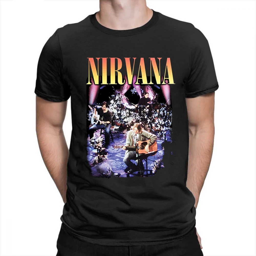 NIRVANA-MTV UNPLUGGED-Официальная футболка-гранж-Новинка S M L XL XXL XXXL