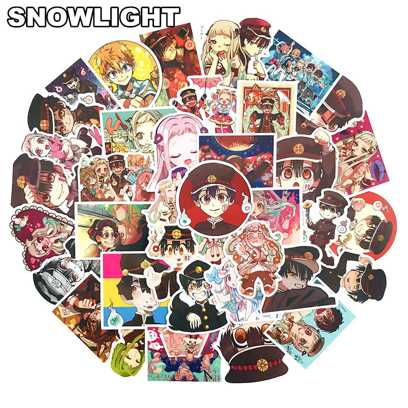 10/30/50pcs/pack Anime Toilet Bound Hanako Kun Sticker Yugi Amane Cosplay Trunk Surface Waterproof Stickers Decoration Props