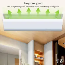 Центральный кондиционер лобовое стекло Белый Регулируемый Кондиционер Windrichting Om Baby Van Directe Air Voorruit крышка