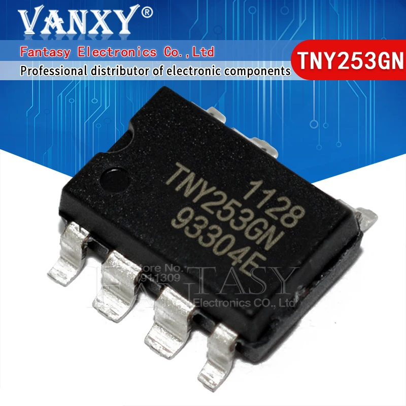 10 шт. TNY253GN SOP-8 TNY253 SOP TNY253G SOP8 253GN SMD | Электронные компоненты и принадлежности