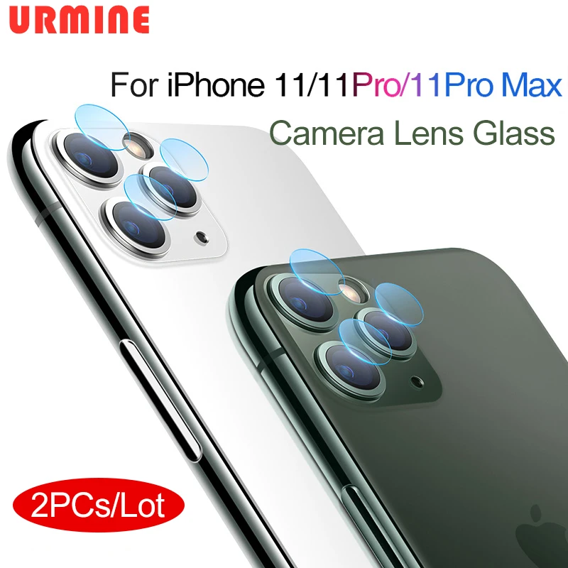 

2PCS Tempered Glass For iPhone X XR XS 11 Pro Max Glass Camera Lens Screen Protector For iPhone 11 2019 Protective Glass Film