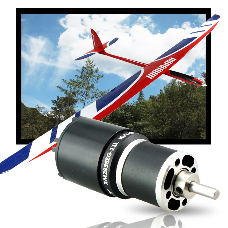 Бесщеточный двигатель Dualsky XM2838EG &amp EGL 860kv 1100kv 1350kv 1800kv RC glider fix wing drone | Игрушки и