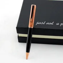 Высококачественная вращающаяся металлическая шариковая ручка для обучения, офиса, канцелярских принадлежностей, школьная подарочная ручка, роскошная деловая ручка