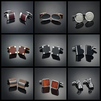 

Light luxury shirt cufflink men's shirt cuff nail French animal button custom formal dress wedding bridegroom suit sleeve