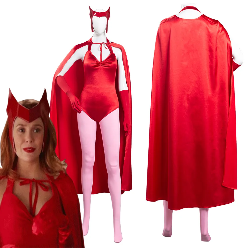 WandaVision Scarlet Witch Cosplay Wanda 