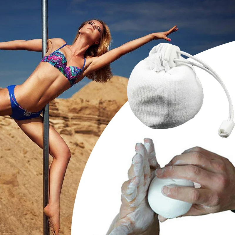 

Magnesium Chalk Chalk Ball Powder Ball Practical Safety White Prop Gym Climbing Gymnastic Sports Supplies Weight Lifting
