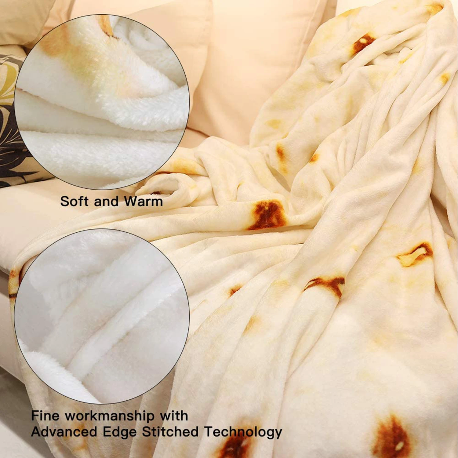 �ε巯�� ������ ���� ��� �ö��� BurritoBlankets 280GSM �ձ� ��� ���� Ű�� ����� ���� ���� ���