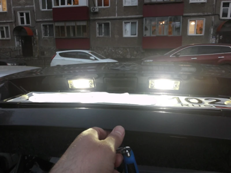 2 шт. гирлянда 36 мм Светодиодная лампа C5W C10W Canbus номерной знак света для Mercedes E Class W211 E320 E350 E550 E55 W164 ML350 мл
