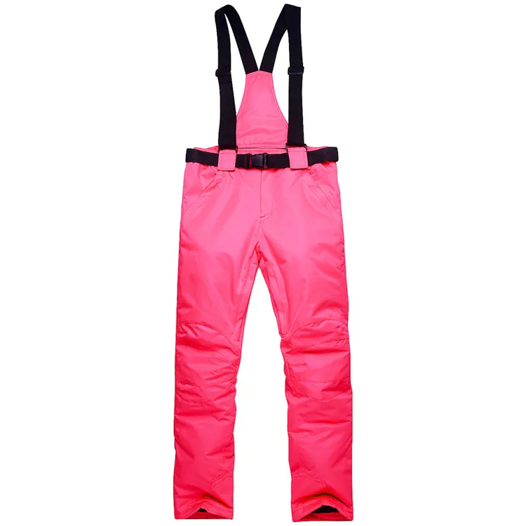 TWTOPSE, мужские, женские, водонепроницаемые, лыжные, сноубордические, зимние штаны, зимние, ветрозащитные, теплые, спортивные штаны, термо, для пеших прогулок, коньков, брюки - Цвет: 7 Rose Pink Pants