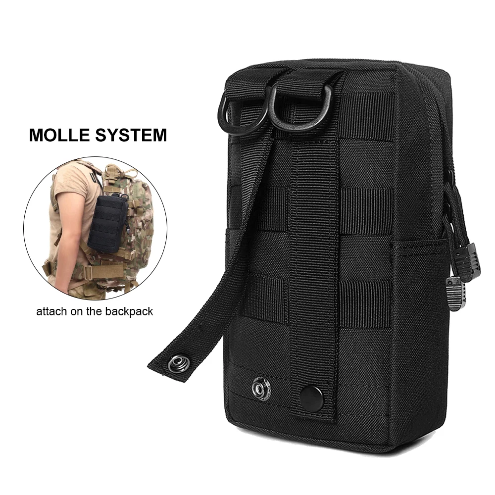 TACTICAL MILITARY VEST MOLLE SYSTEM UTILITY POUCH BAG 