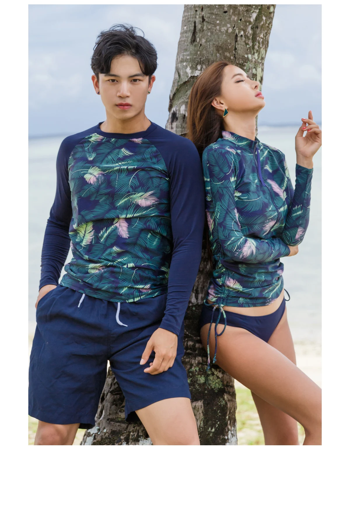 Стиль для мужчин и женщин, Быстросохнущий солнцезащитный гидрокостюм на ...