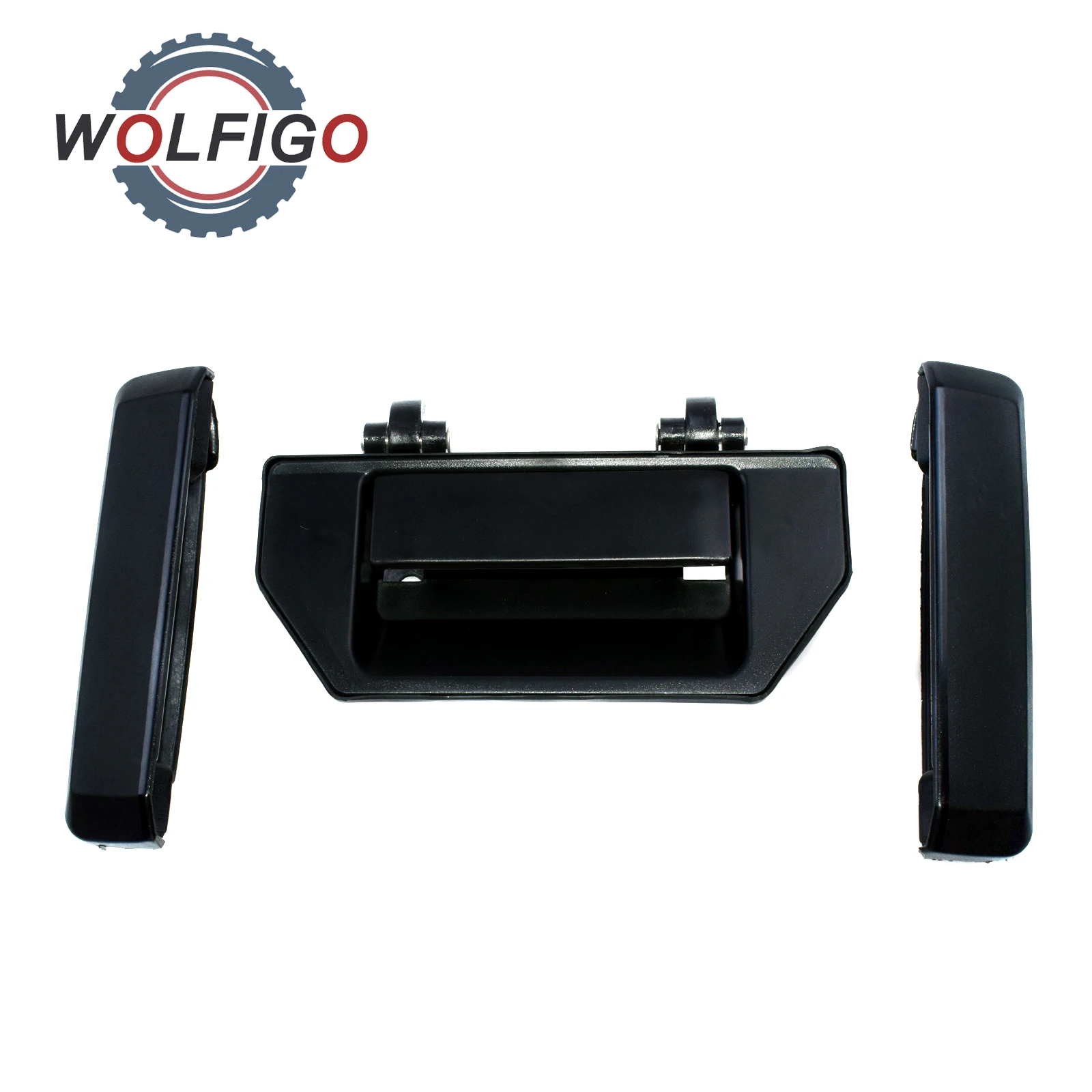 WOLFIGO черная наружная дверная ручка задняя дверь подъемная защелка для NISSAN D21 PICKUP