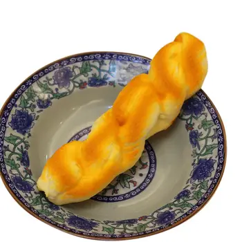 

Yiwa Simulation Fritters Twist Model Soft Squishy Stress Relief Fun Toy Slow Rising Decoration Gift simulation fritters