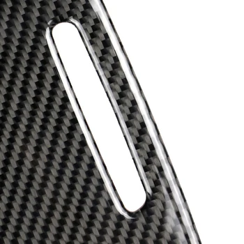

For BMW 3 Series E90 E92 2005-2012 Cigarette Panel Cover Replacement Carbon fiber Trim Interior 1Pc Practical