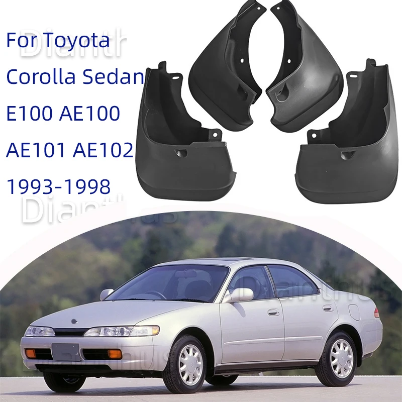 Высококачественные Брызговики для Toyota Corolla Sedan E100 AE100 AE101 AE102 1993-1998 защита от брызг