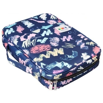 

A+220 Slots Pencil Case Colored Pen Organizer Bag Portable Handy Drawing Painting Storage Pouch Multilayer Gel Pens Holder