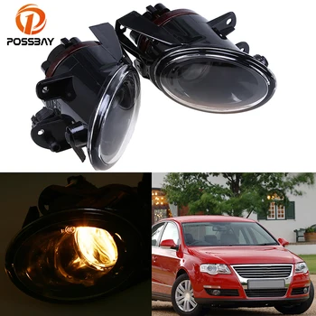 

POSSBAY Car Light for VW Passat B6 Sedan/Wagon 2006-2010 Front Fog Lamps Driving Fog Lights Halogen 9006 Bulb Car Styling