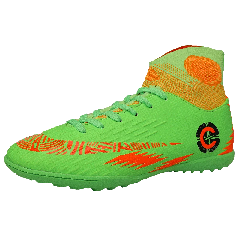 hot football boots， soccer shoes，Professional football cleat，Futsal boot，society football boot size 36-45 - Цвет: see chart
