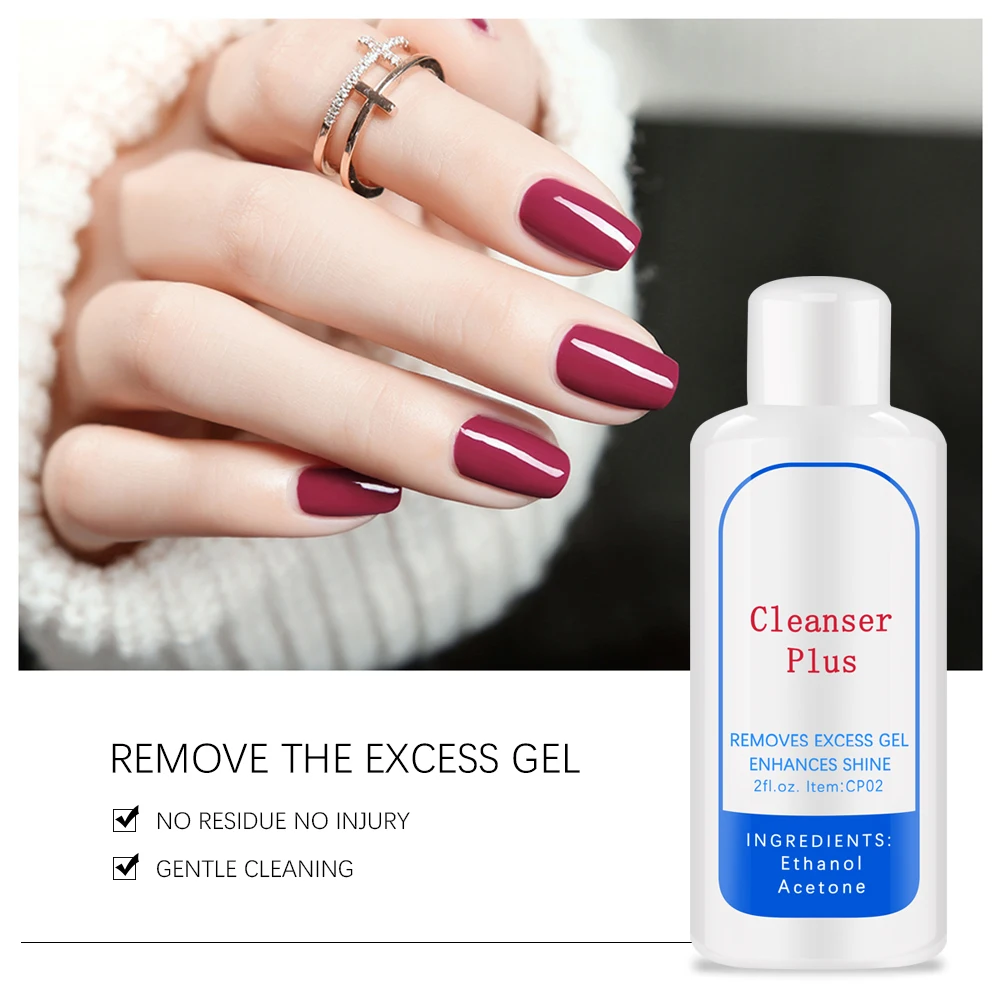 Средство для удаления липкого слоя с ногтей 60 мл|Гель ногтей| |